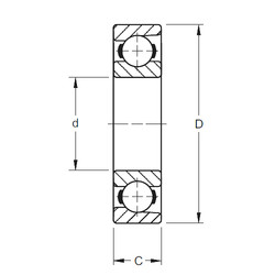 Bantalan 50BIH225 Timken