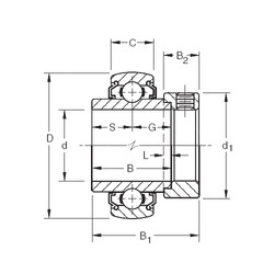 Bantalan 1203KLLB Timken