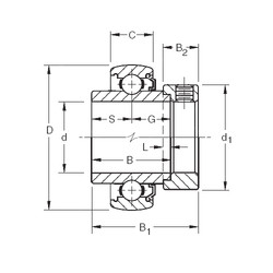 Bantalan 1103KLB Timken