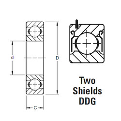 Bantalan 209KDDG Timken