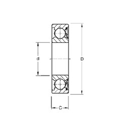 Bantalan 209P Timken