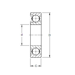 Bantalan 309W Timken