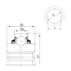 Bantalan 207KPP3 CYSD