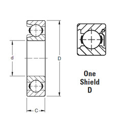 Bantalan 310WD Timken