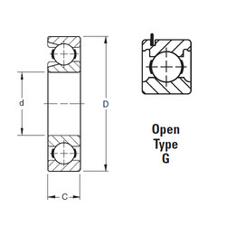 Bantalan 312WG Timken