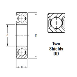 Bantalan 309WDD Timken