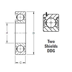 Bantalan 310WDDG Timken