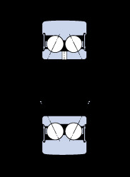 Bantalan 305806 C-2RS1 SKF