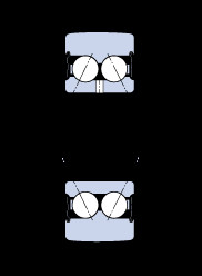 Bantalan 305800 C-2Z SKF