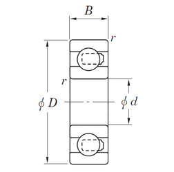 Bantalan 3NC626YH4 KOYO