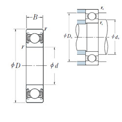 Bantalan 6014VV NSK