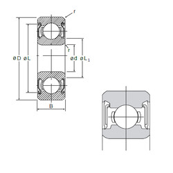 Bantalan 607DD NMB