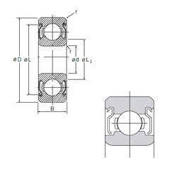 Bantalan 607ZZ NMB