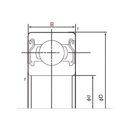 Bantalan 6011ZZE NACHI