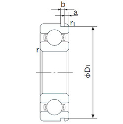 Bantalan 6024N NACHI