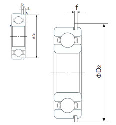 Bantalan 6006NR NACHI