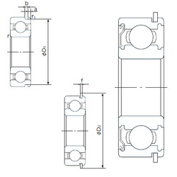 Bantalan 6004ZENR NACHI