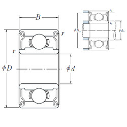 Bantalan 604 ZZ NSK