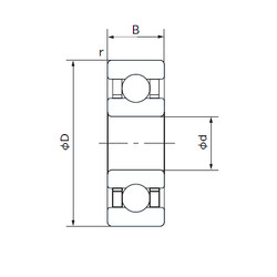 Подшипник 6219T NACHI