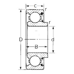 Подшипник 8603 CYSD