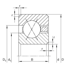 Подшипник CSXD050 INA