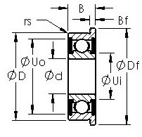 Подшипник SFR1-5-TT AST