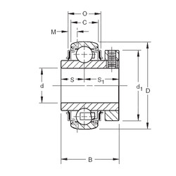 Подшипник GCE40KRRB Timken