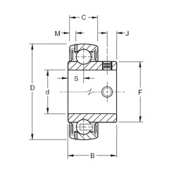 Подшипник GYAE50RRB Timken