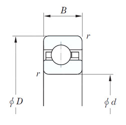 Подшипник KBC070 KOYO