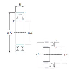 Подшипник M6209 KOYO