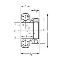 Подшипник RA202RRB Timken