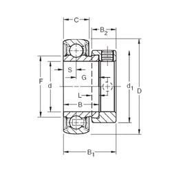 Подшипник RAL008NPPB Timken