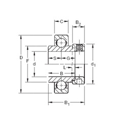 Подшипник SMN015K Timken