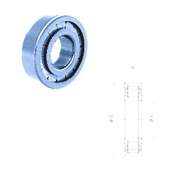 Подшипник NUP310FNR/C3 Fersa