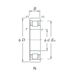 Подшипник N322 KOYO