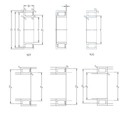 Подшипник NCF2232V SKF