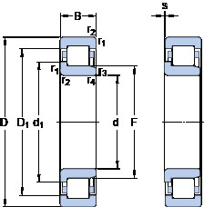 Подшипник NJ 204 ECP SKF