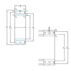 Подшипник NNCF5020CV SKF