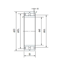 Подшипник RC4868 NACHI