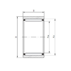 Подшипник RNAO90x105x26 CX