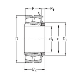 Подшипник 239/600-K-MB-W33+OH39/600-H NKE