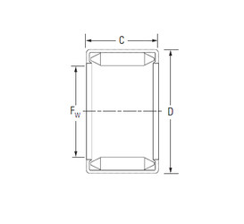 Подшипник B1416 KOYO