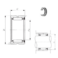 Подшипник RNA 4924U IKO