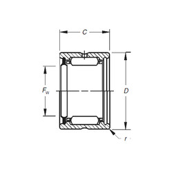 Подшипник HJ-445628RS Timken