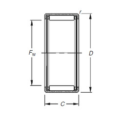 Подшипник HK0608 Timken