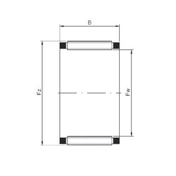 Подшипник K25x29x10 CX