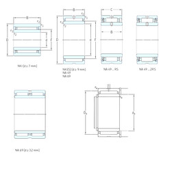 Подшипник NA6905 SKF