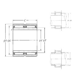 Подшипник NAO-70×100×60ZW NTN