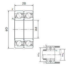 Подшипник 7334DT NACHI