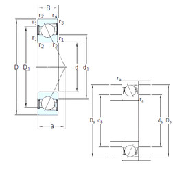 Подшипник SS7212 CD/HCP4A SKF